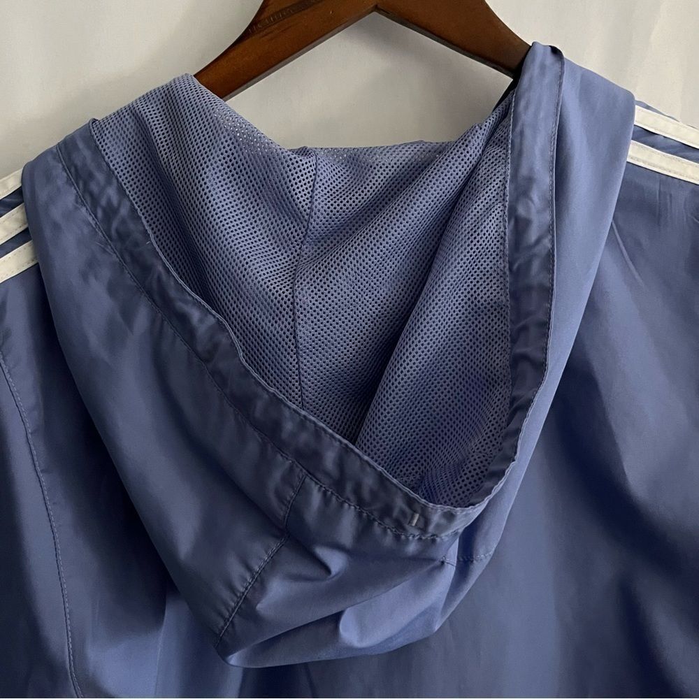 Adidas Purple Windbreaker Jacket - Picture 8 of 9